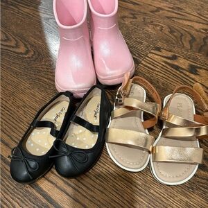 EUC Girl's 5T shoe trio